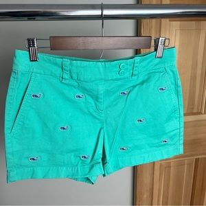 Vineyard Vines Teal Khaki Shorts
